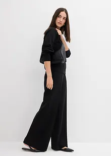 Langermet topp i Punto di Roma-materiale, bonprix