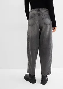 Ballong-jeans Mid Waist, bonprix