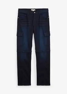 Regular Fit-joggejeans i cargomodell med komfortlinning, Straight, bonprix