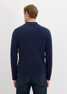 Finstrikket cardigan med utsøkt merinoull, Slim Fit, bonprix