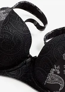 Vattert BH med vatterte skulderbånd, bonprix