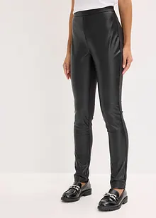 Bukse i imitert skinn i Punto di Roma-miks, bonprix