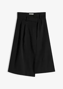 Legglangt skjørt i viskosemiks, bonprix