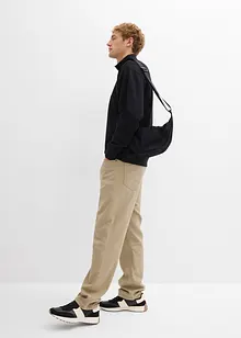 Relaxed Fit, varmende bukse med komfortlinning, Straight, bonprix