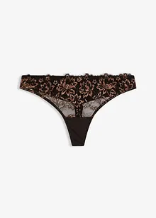 Stringtruse med glittergarn, bonprix