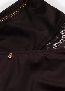 Hipstertruse med blonder (2-pack), bonprix