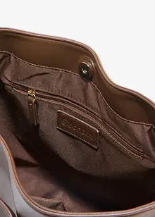 XL-håndveske med spenne, bonprix