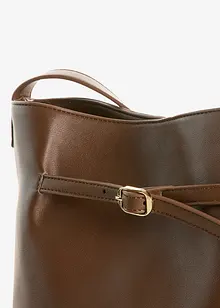 XL-håndveske med spenne, bonprix