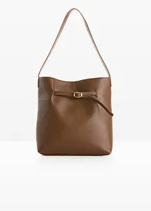 XL-håndveske med spenne, bonprix