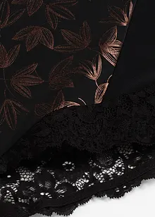 Shape-truse med høy midje i skimrende materiale, sterkt formende, bonprix