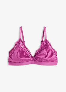 Bralette i materiale med glans, bonprix