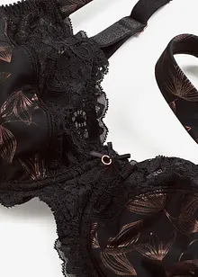 Spile-BH med skimrende mønster, bonprix