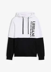 Sweatshirt med hette, Slim Fit, bonprix