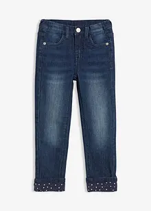 Termojeans med jerseyfôr, Slim Fit, bonprix
