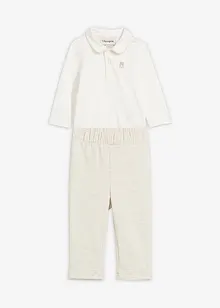 Body og bukse i 100% økologisk bomull (2-delt sett), bonprix