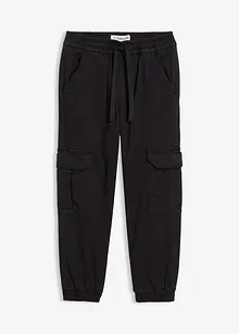 Varmende, Regular Fit-cargobukse med jerseyfôr, bonprix