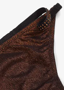 Stringtruse i glittermateriale, bonprix