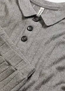 Loungewear-kosedress i mykt ribbemateriale, oversized, bonprix