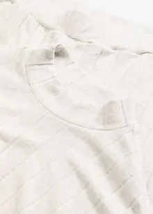 Loungewear-kosedress i mykt ribbemateriale, oversized, bonprix