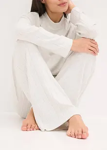 Loungewear-kosedress i mykt ribbemateriale, oversized, bonprix