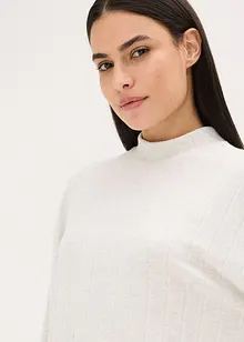 Loungewear-kosedress i mykt ribbemateriale, oversized, bonprix