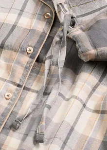 Pyjamas i flanell med lurex og gaveforpakning, bonprix