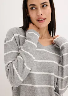 Loungewear-kosedress i mykt materiale, oversized, bonprix