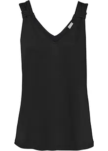 Jerseytopp i 100% viskose, bonprix