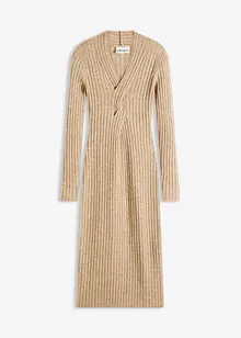 Strikkekjole med ullandel, bonprix