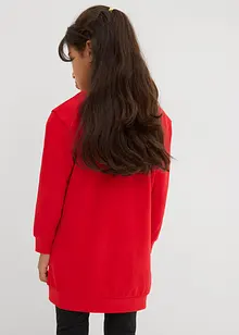 Sweatshirtkjole i 100% bomull, bonprix