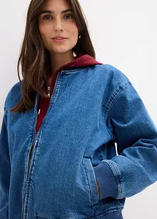 Denim bomberjakke, bonprix