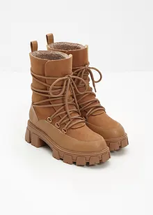 Fôrede snøreboots, bonprix