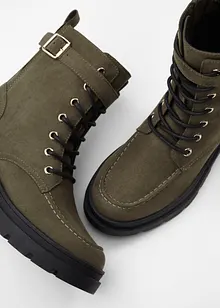 Snøreboots med spenne, bonprix