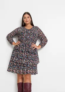 Minikjole i mesh, bonprix