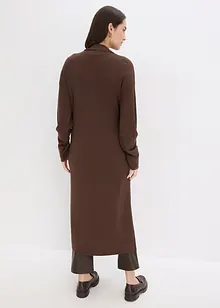 Strikket kåpe av myk viskosemiks, bonprix