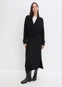 Strikket kåpe av myk viskosemiks, bonprix