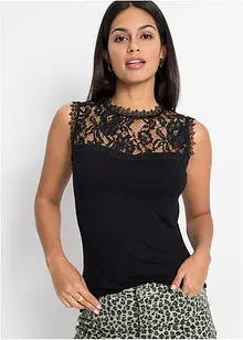 Singlet i viskosemiks, bonprix