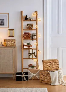 LED-lyskjede med 8 kuler med tørkede blomster, bonprix