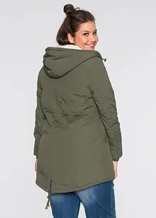 Parkas med pilefleece, bonprix