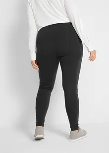 Leggings i lang modell (2-pack), bonprix