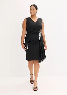 Jerseykjole med strassapplikasjon, bonprix