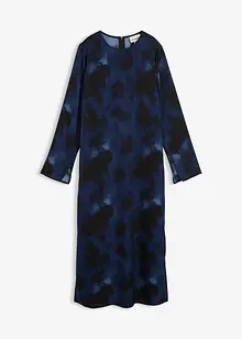 Midikjole i sateng, bonprix