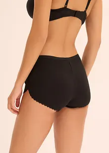 Boxer til dame med bomull (3-pack), bonprix