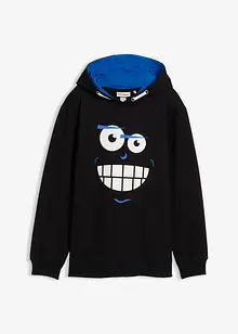 Hettegenser i ren bomull, bonprix