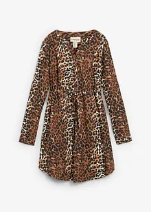 Mamma-skjortekjole i lett viskose, bonprix