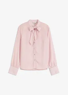 Chiffonbluse med avtagbart knytebånd, bonprix