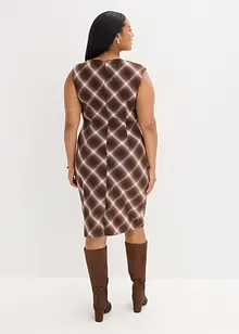 Kjole med rutemønster, bonprix