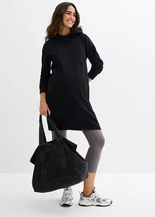 Mamma- og ammekjole i sweatmateriale av økologisk bomull, bonprix