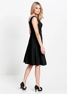 Trikotkjole med V-utringning, bonprix