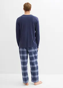 Pyjamas i myk, 100% bomull, bonprix